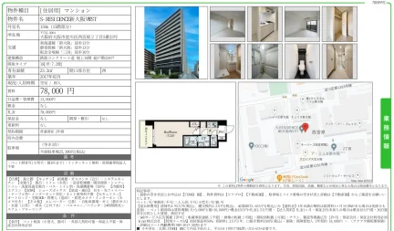 S-RESIDENCE新大阪 VEST 1506 0