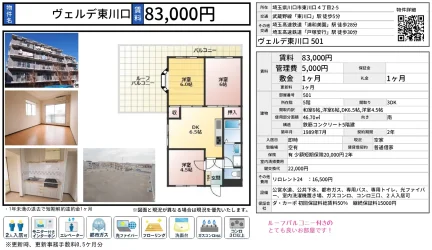 ヴェルデ東川口 501 0