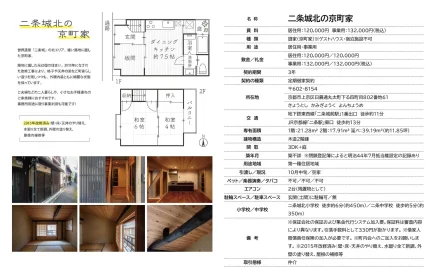二条城北の京町家 0