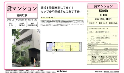 DWELL UENO（ドエルウエノ） 303 0