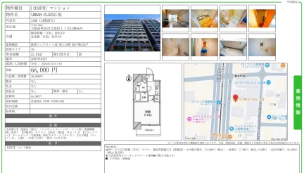 URBAN FLATS江坂 1308 0