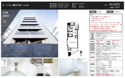 セジョリ都立大学 702号 0