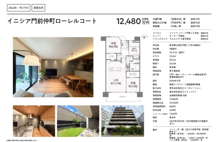 イニシア門前仲町ローレルコート 0
