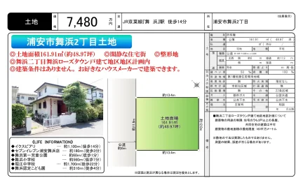 浦安市舞浜2丁目土地 0