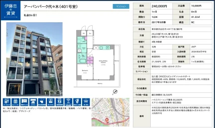アーバンパーク代々木 401号 0