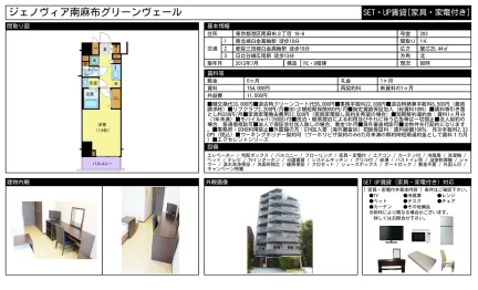 ジェノヴィア南麻布グリーンヴェール 203 0
