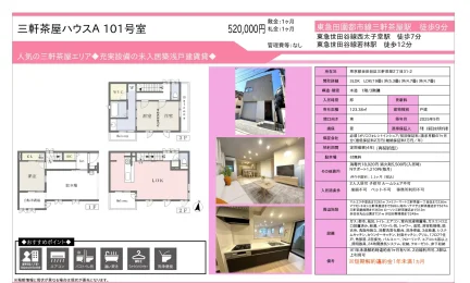 三軒茶屋ハウスA 101号 0