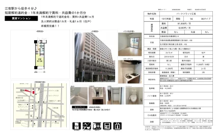 パークフラッツ江坂 1015号 0