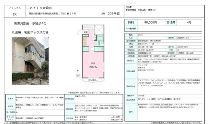 Ceria 大倉山 203号 0