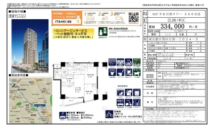 MFPR目黒タワー 508号 0