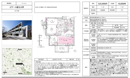 ピアース都立大学 201号 0