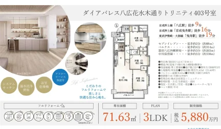 ダイアパレス八広花水木通りトリニティ 403号 0