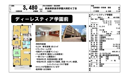 ディーレスティア学園前 409号 0