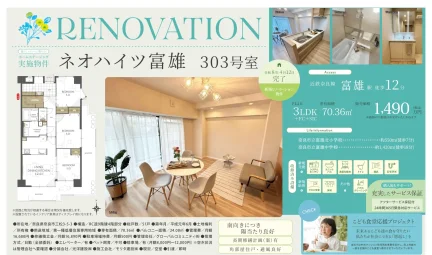 ネオハイツ富雄 303号 0