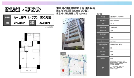 カーサ麻布 ル・グラン 502号 0