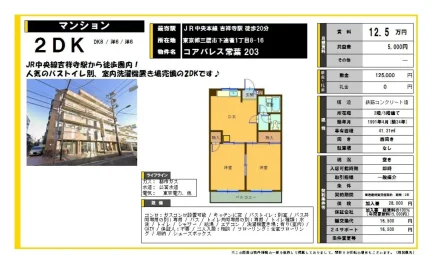 コアパレス常葉 203 0
