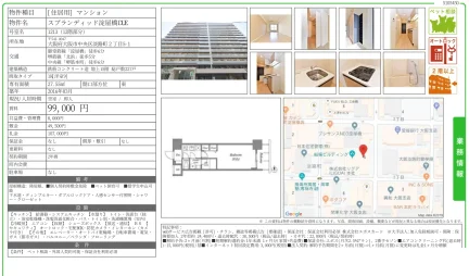 スプランディッド淀屋橋DLE 1213号 0