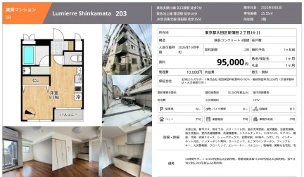 ルミエール新蒲田 203 0
