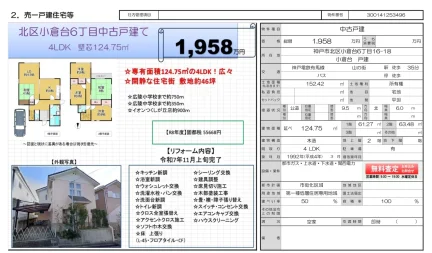 兵庫県神戸市北区小倉台６丁目 中古戸建 0