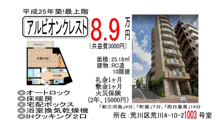 アルビオンクレスト 1003号 0