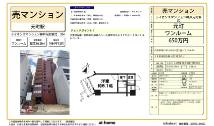 ライオンズマンション神戸元町第弐 0