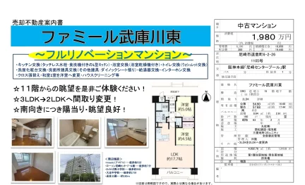 ファミール武庫川東 1105号 0