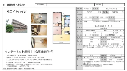 ホワイトハイツ 202号 0