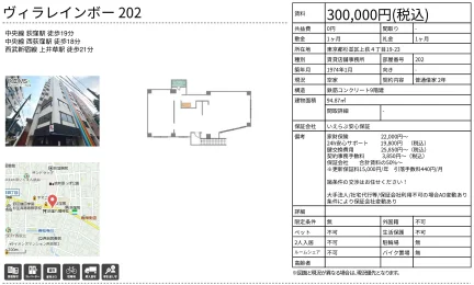 ヴィラレインボー 202 0