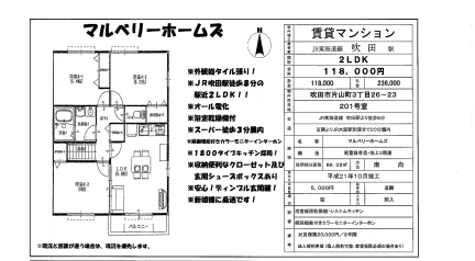 マルベリーホームズ 201号 0