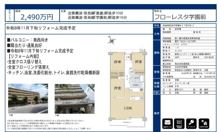 フローレスタ学園前 0