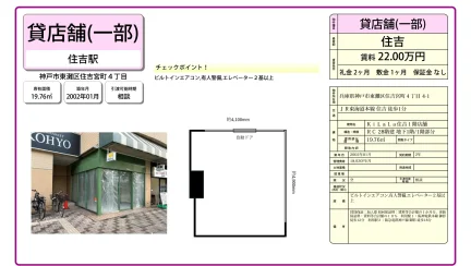 KiLaLa住吉1階店舗 0
