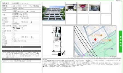 セレッソコートリバーサイドOSAKA 414号 0