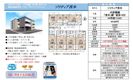 ソリティア茨木 103号 0