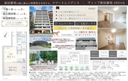 ヴィップ新宿御苑 202号 0