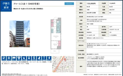 ドゥーエ入谷1 0405号 0