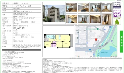 パークアヴェニュー緑地 203号 0