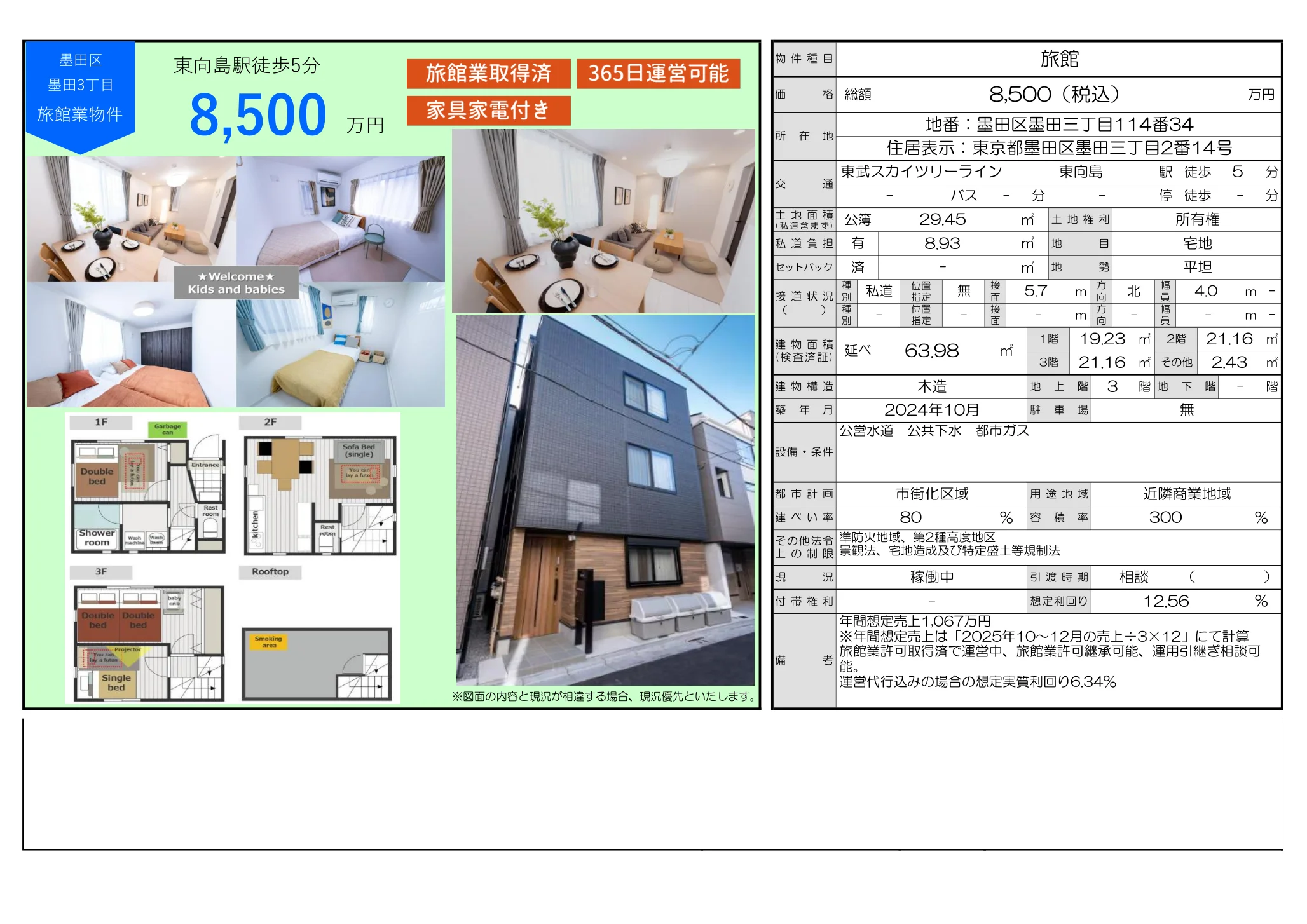Brand New Property Near Station in Higashisumida 10