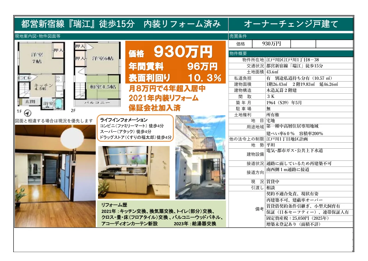 Charming 3-Bedroom House in Edogawa(sonota) 10