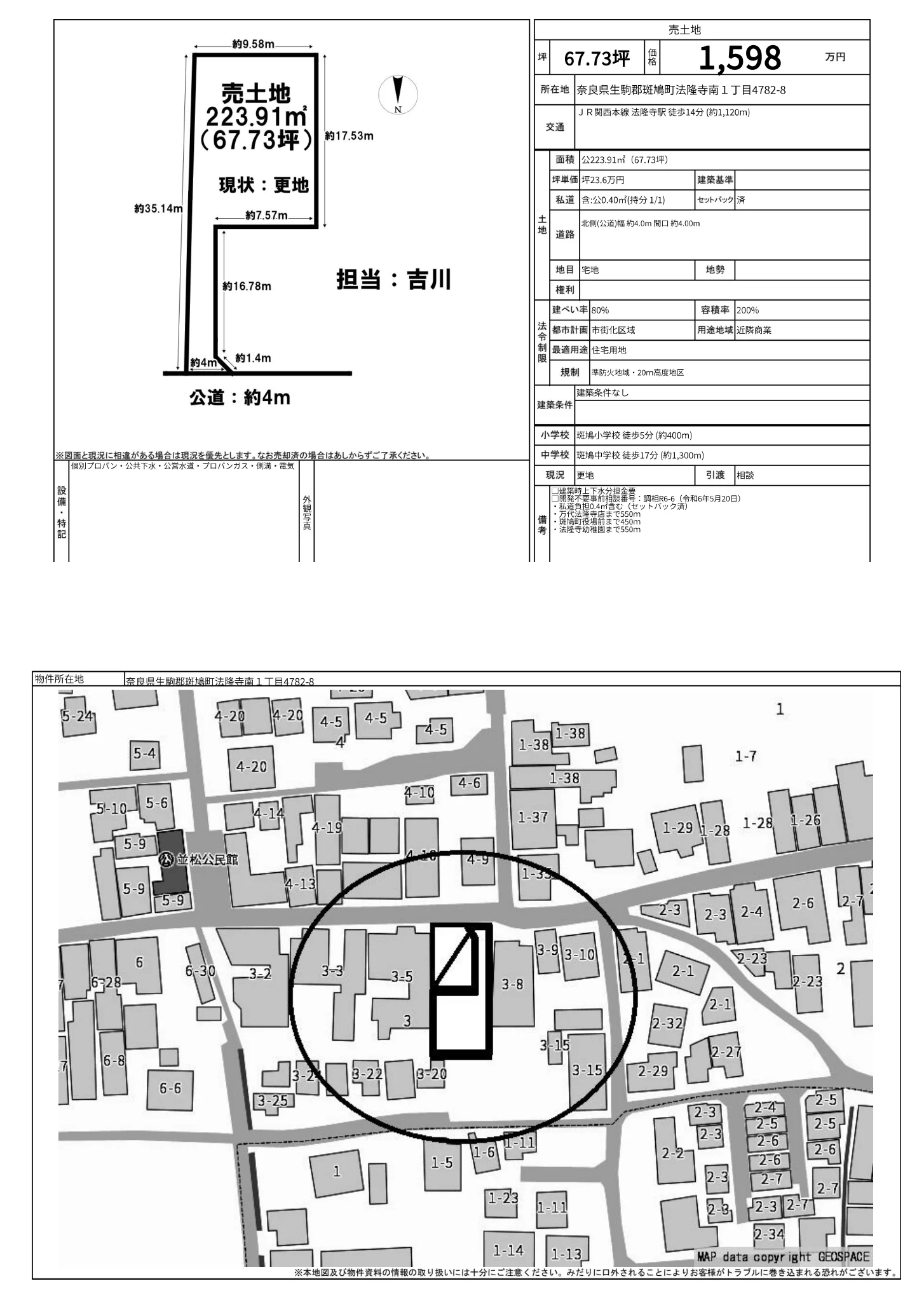 Land in Horyuji 0