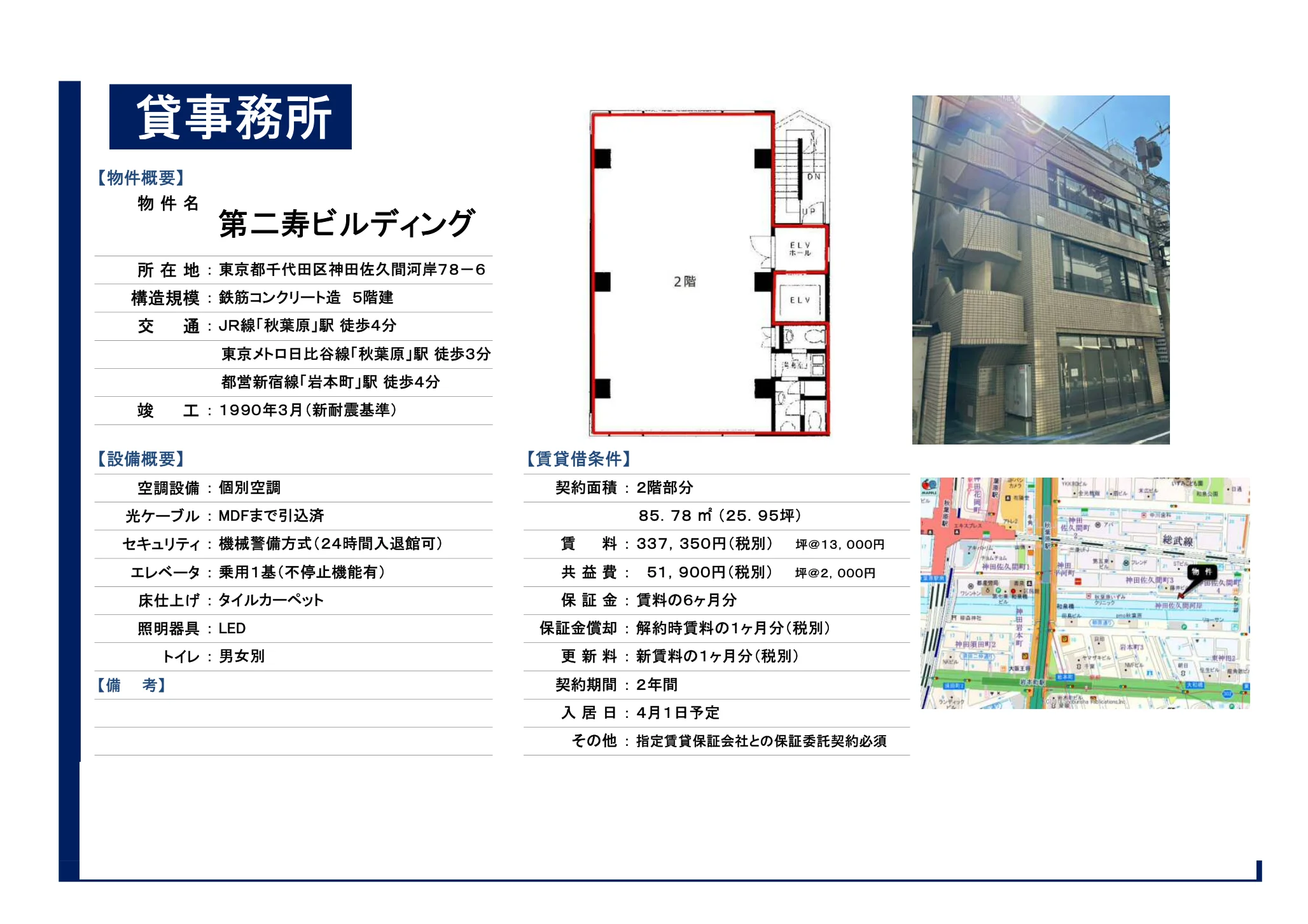 第二寿ビルディング 2階 0