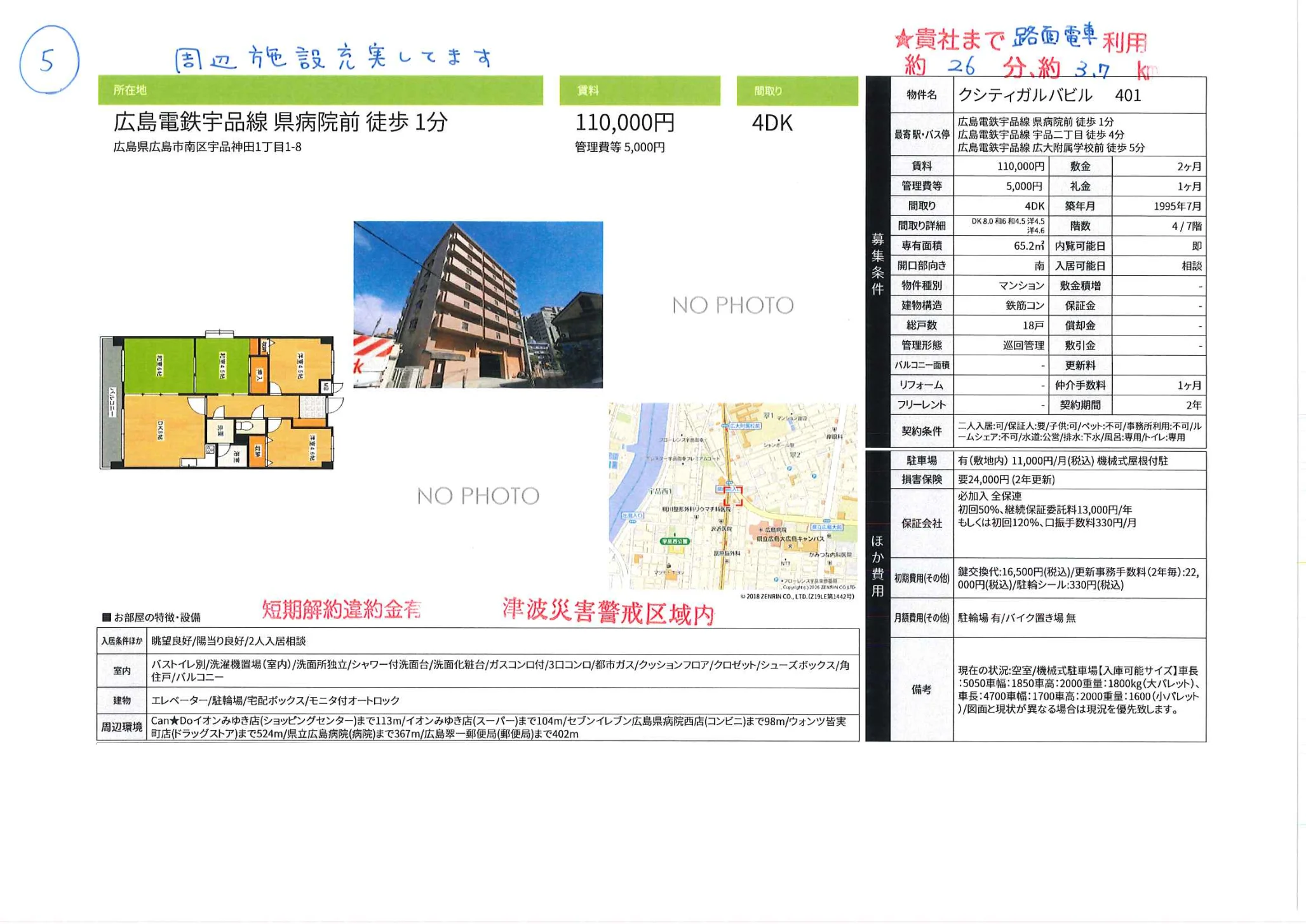 クシティガルバビル 401 401号 0