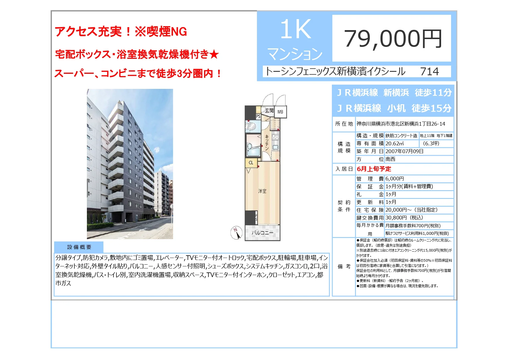 トーシンフェニックス新横浜イクシール 714 0
