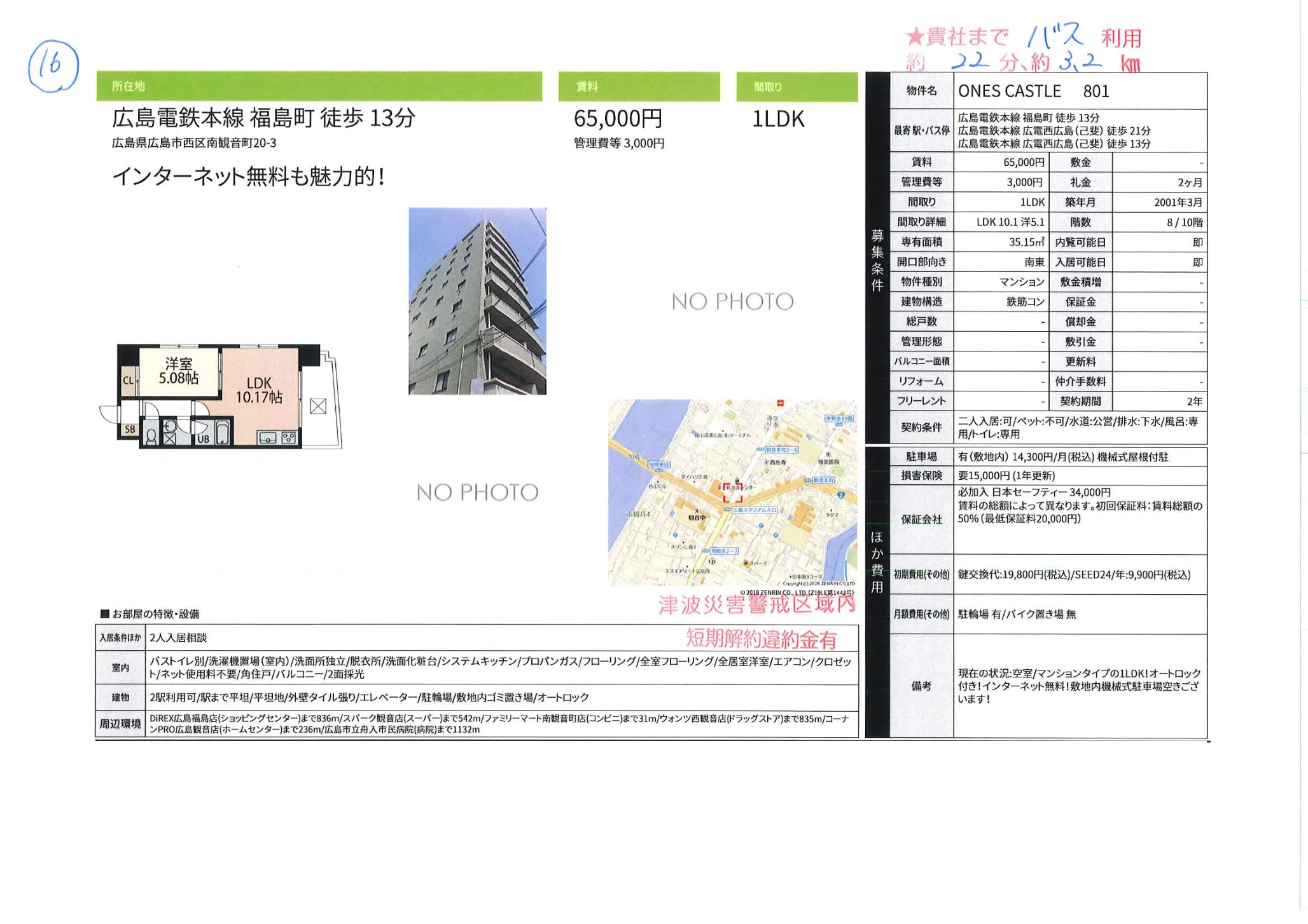 ONES CASTLE 801 801号 0