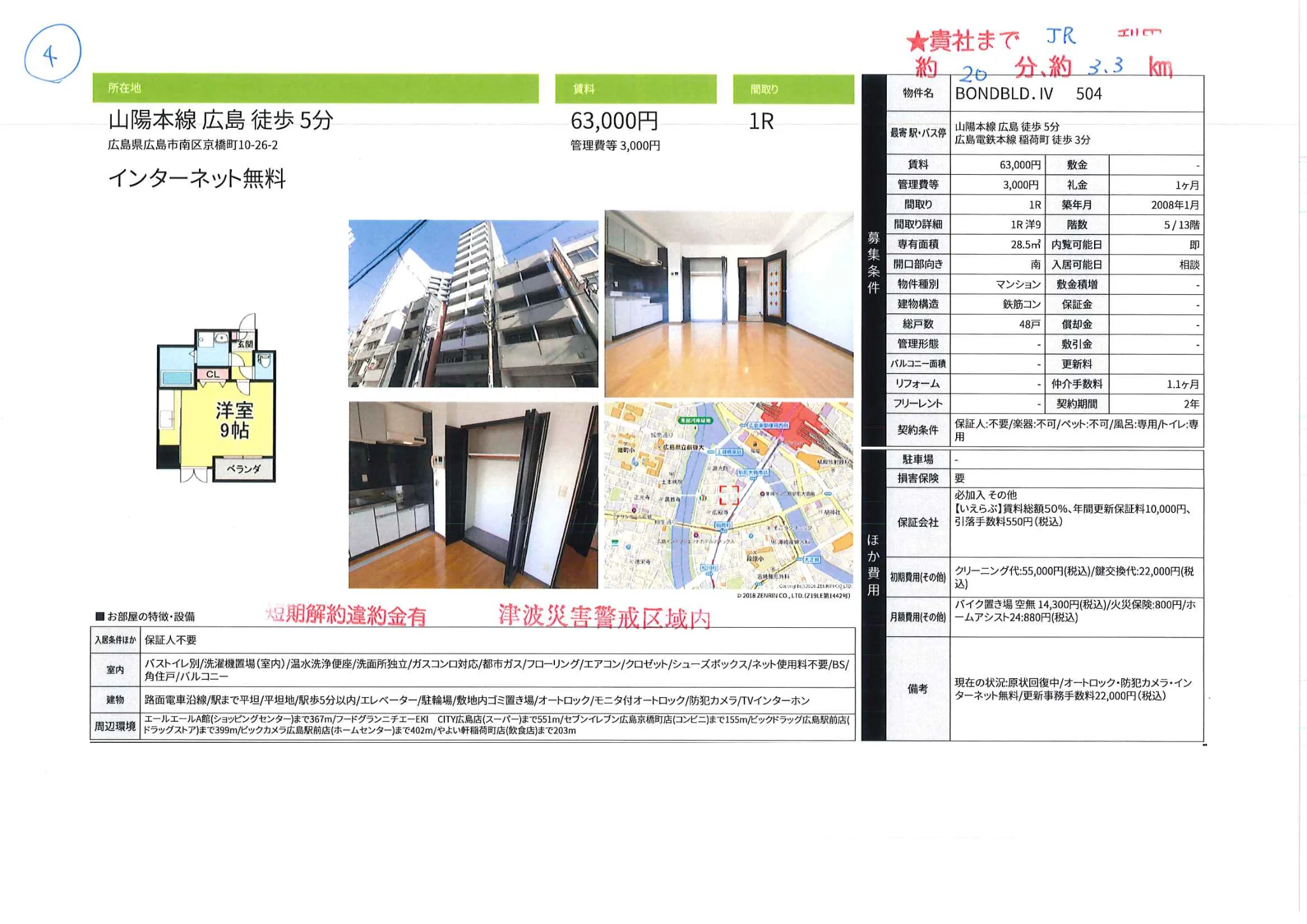 BONDBLD. IV 504 504 0