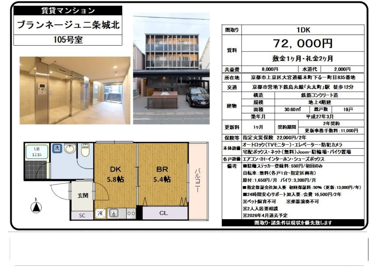 1-Bedroom Condo in Itchome 2