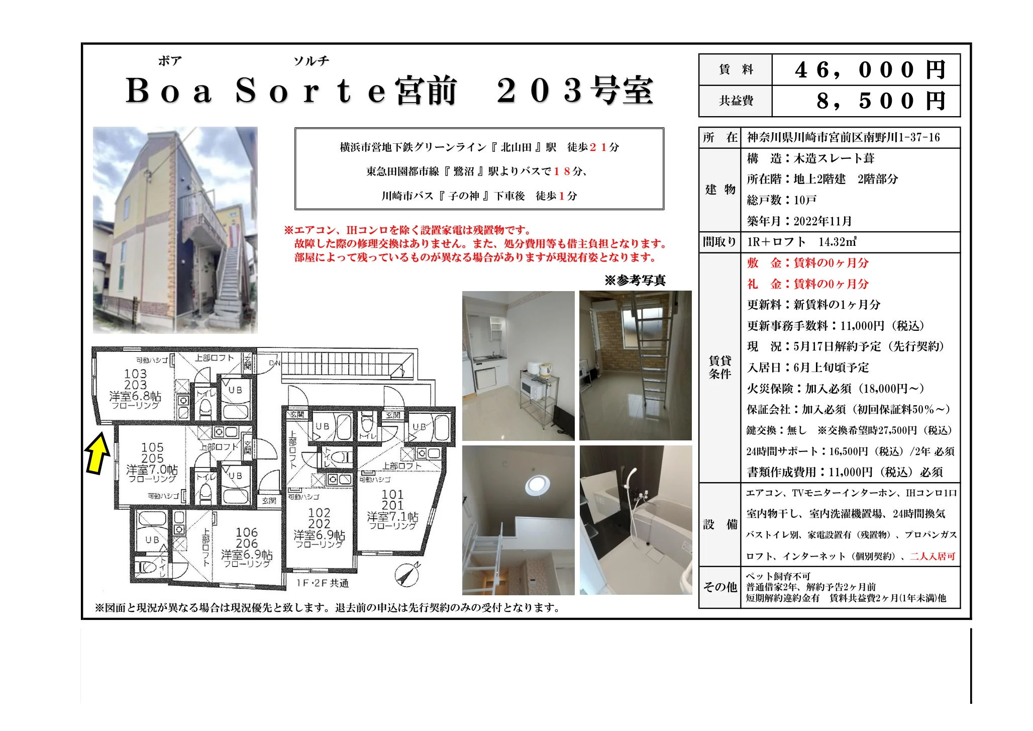 ＢｏａＳｏｒｔｅ宮前 2