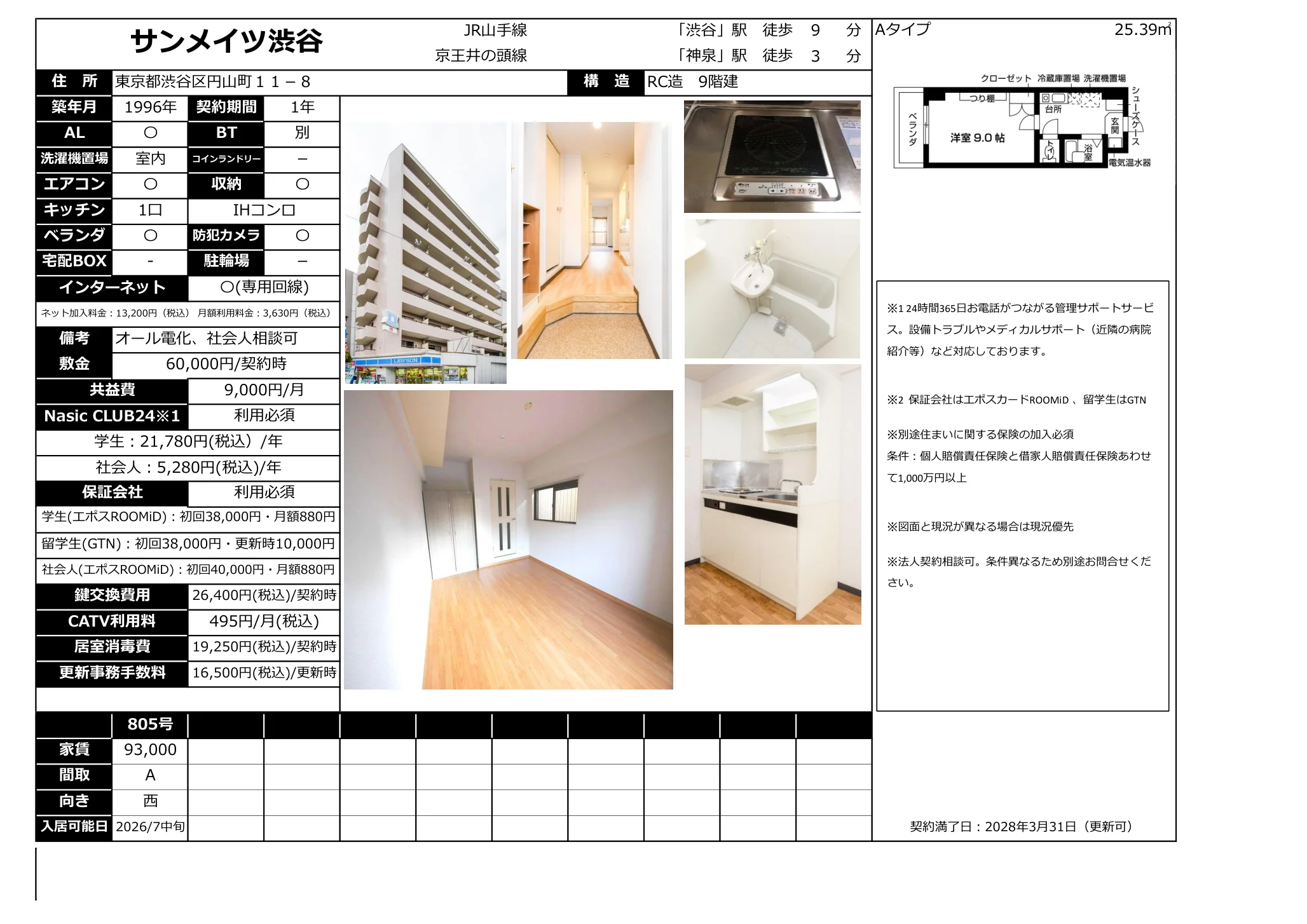サンメイツ渋谷 0