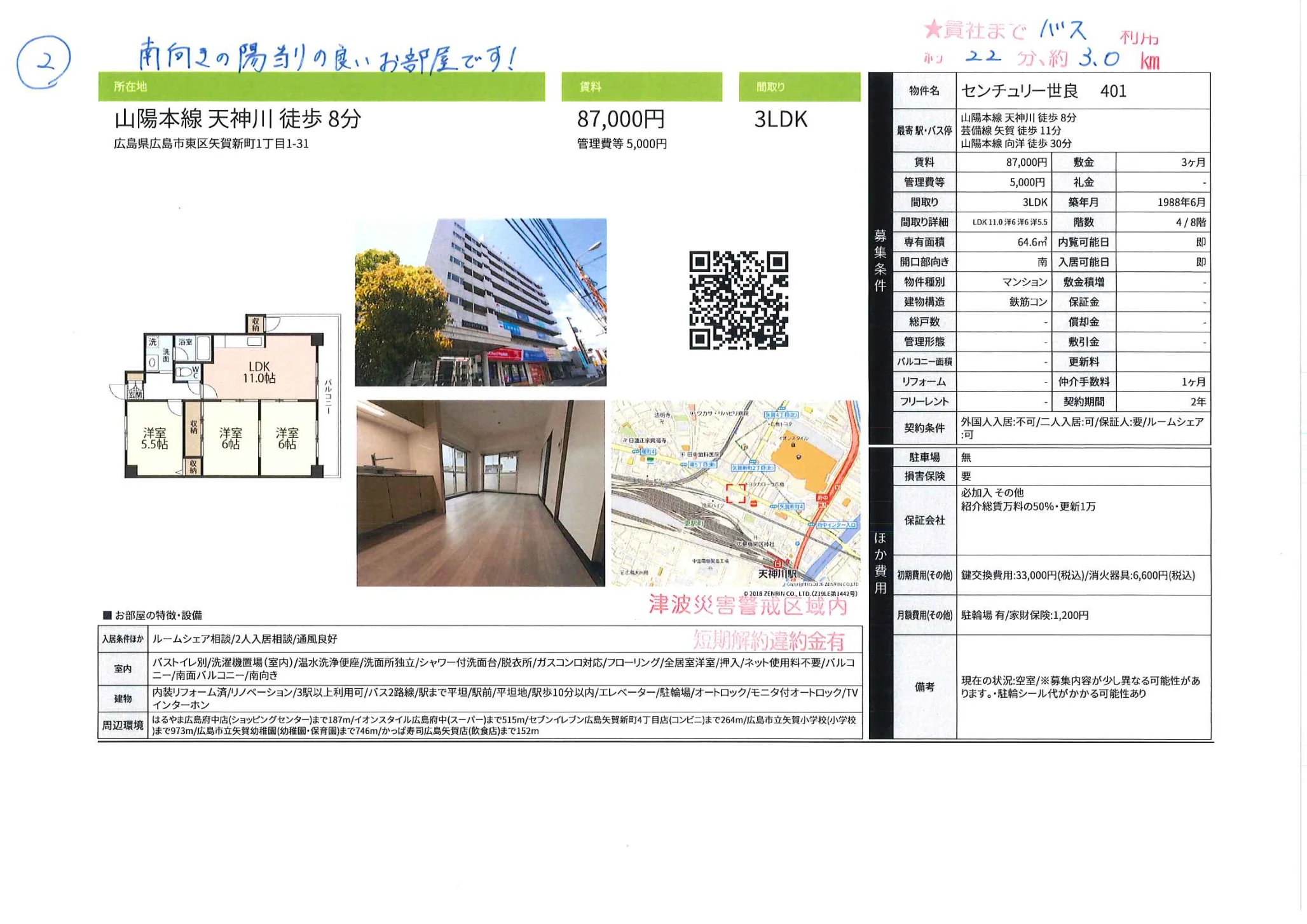 センチュリー世良 401 401号 0