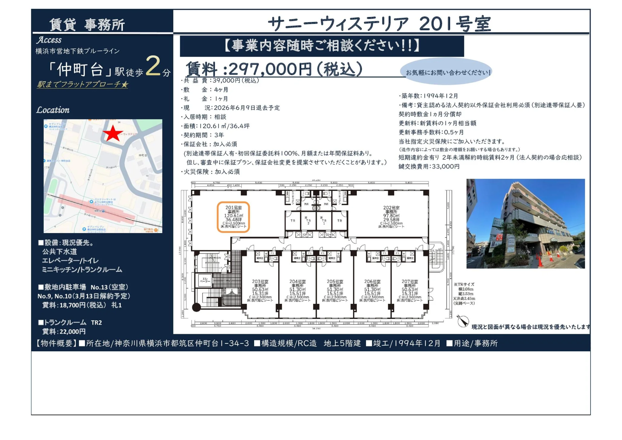 Spacious Property Near Station in Nakamachidai 8