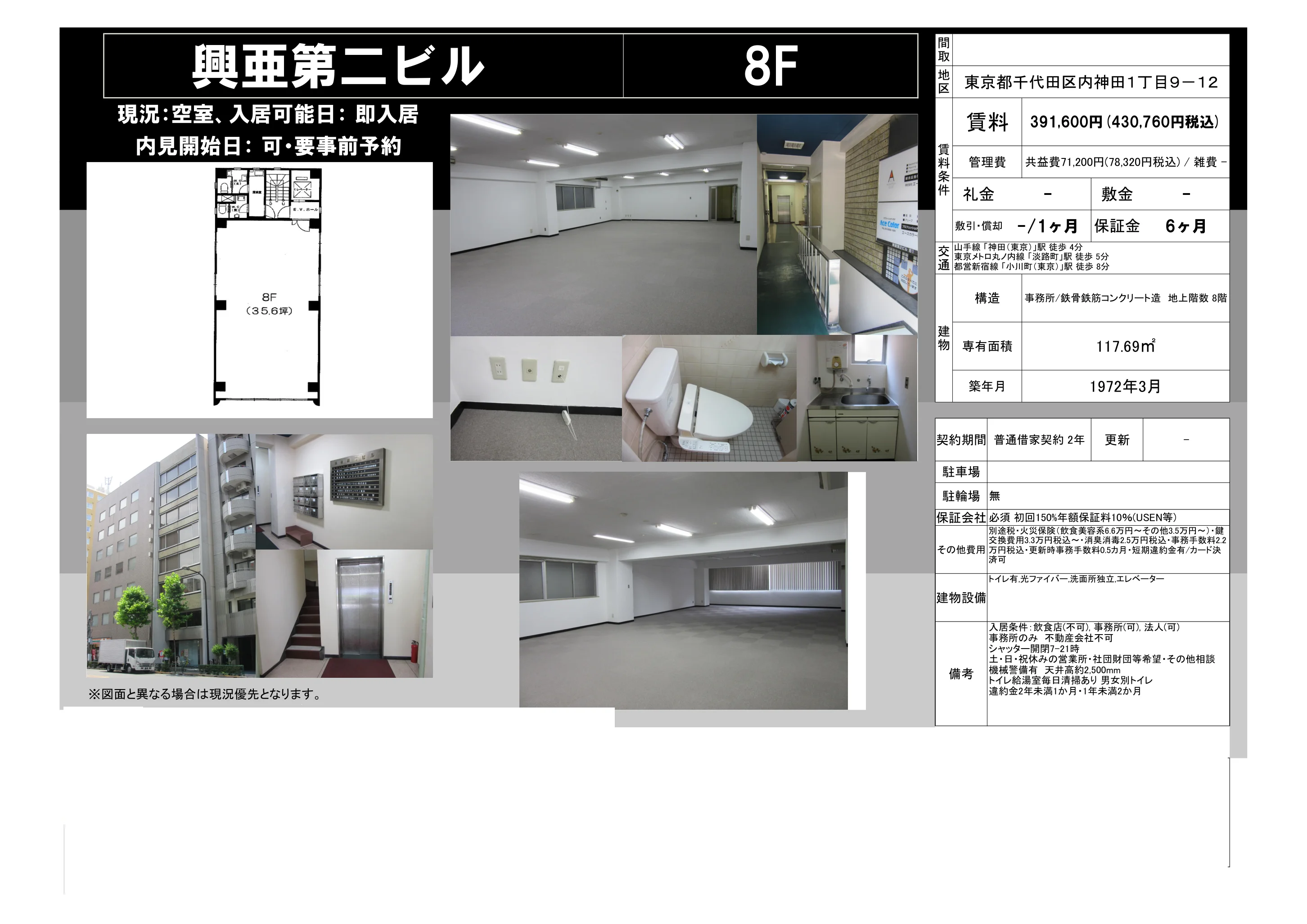Spacious Studio Property Near Station in Uchikanda 0